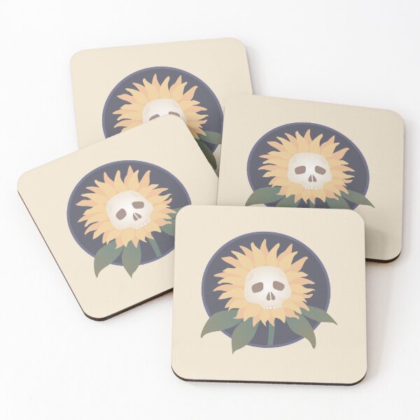 Item preview, Sunflower Skull designed and sold by Katie-Hoppz.