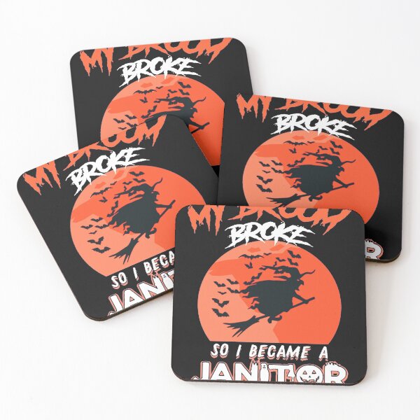 Item preview, My Broom Broke , So I Become a Janitor designed and sold by farock.