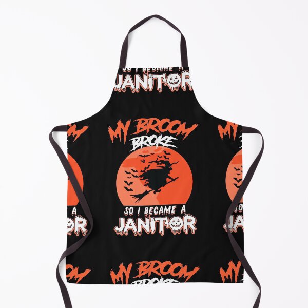 Item preview, My Broom Broke , So I Become a Janitor designed and sold by farock.