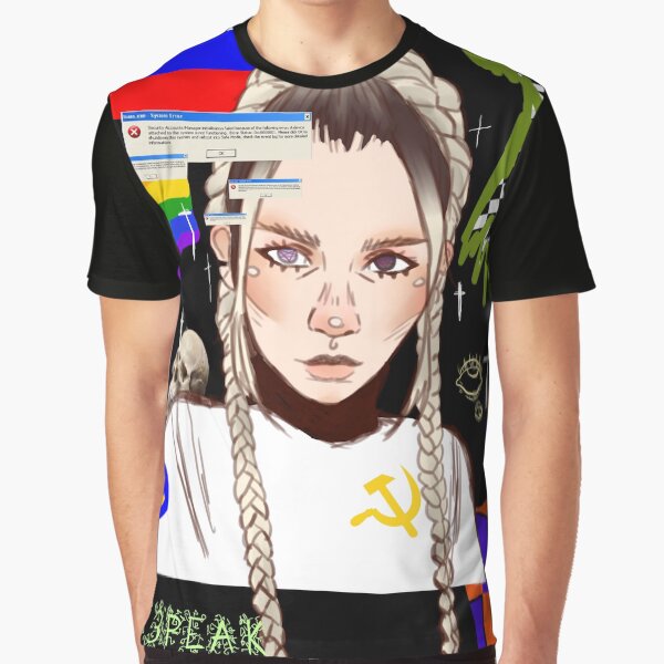 Vista previa del artículo con la obra «Nastya Kreslina IC3PEAK», diseñado y vendido por nyanuko.