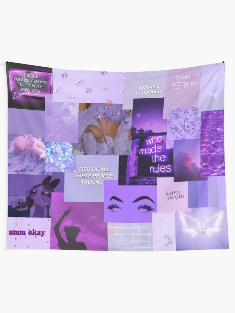 purple aesthetic tapestry