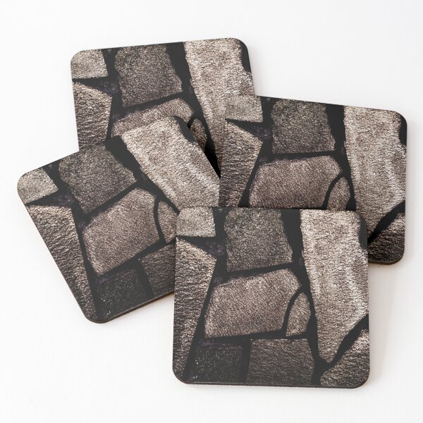 Item preview, Modern and luxurious stone wall pattern designed and sold by SulkaCreative.