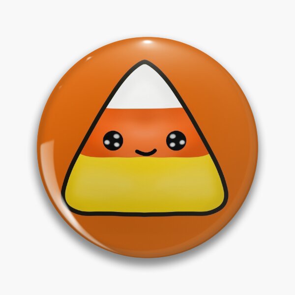 Item preview, Halloween Candy Corn Cute Drawing 3-Orange Background designed and sold by Arthemeral.