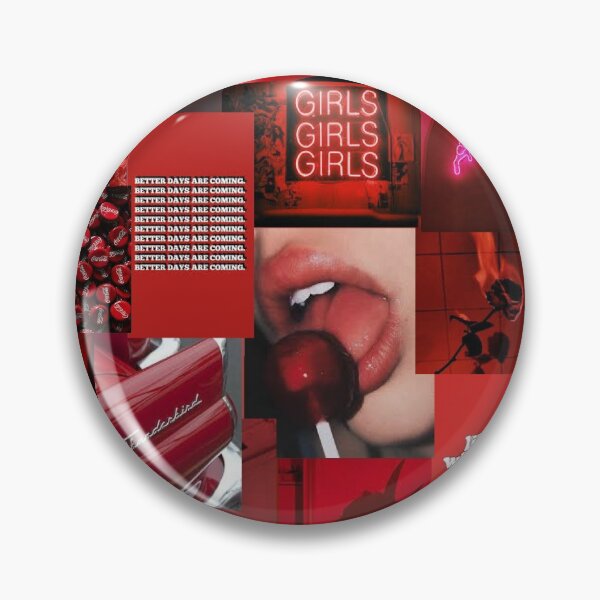 Item preview, red aesthetic collage designed and sold by morgananjos.