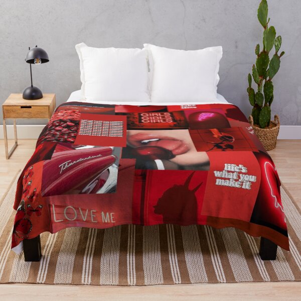 Item preview, red aesthetic collage designed and sold by morgananjos.
