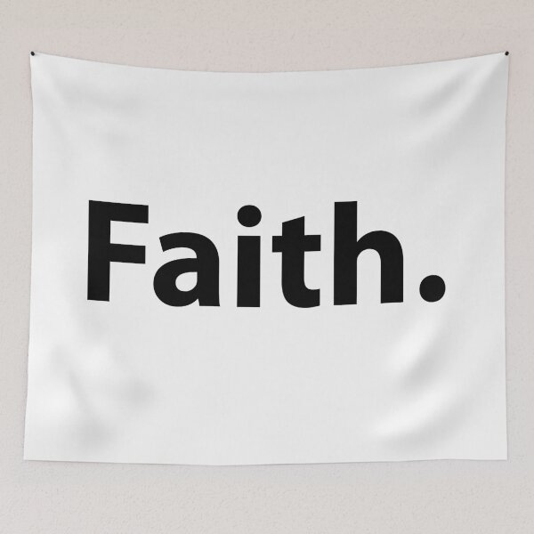 Item preview, Faith Simple Text Positivity designed and sold by TravelScientist.