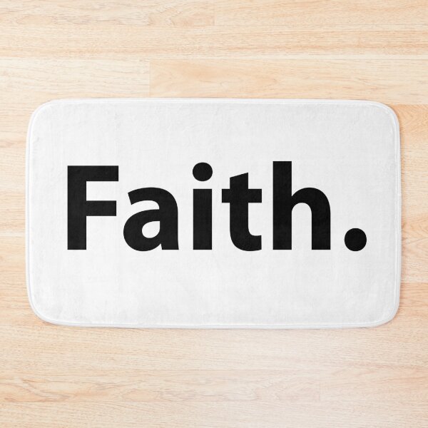 Item preview, Faith Simple Text Positivity designed and sold by TravelScientist.