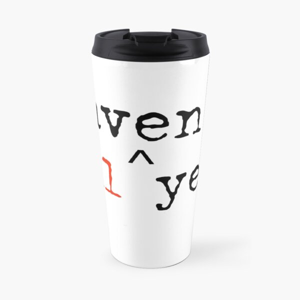 hell yeah NO heaven yeah! Travel Mug