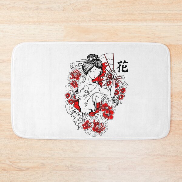 Item preview, Japanese geisha maiko and sakura flower designed and sold by Japanculture.