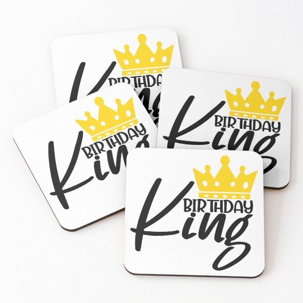 Item preview, Birthday king designed and sold by purpleblobart.