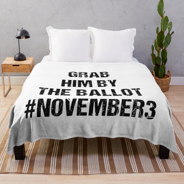 Item preview, GRAB HIM BY THE BALLOT designed and sold by Andrea Lina.