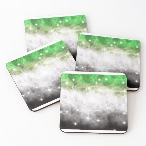 Item preview, Galaxy Aromantic Flag designed and sold by SaturnReaper.