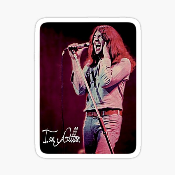 Purplish Scream Sticker