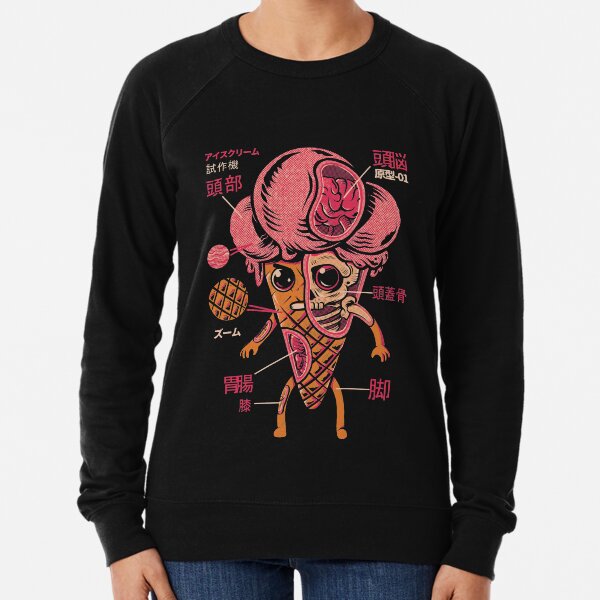 Ice Cream Kaiju Lightweight Sweatshirt