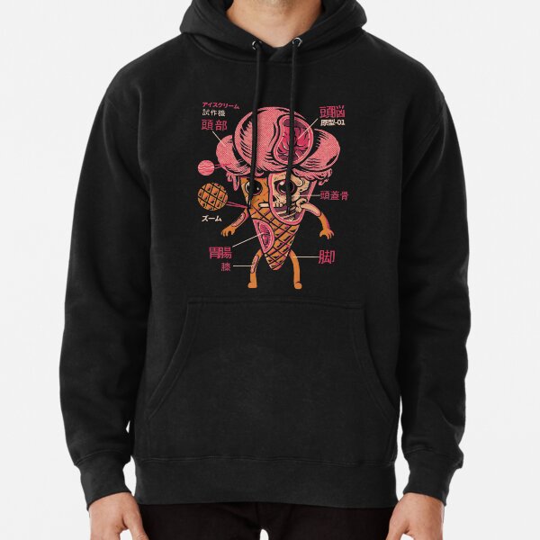 Ice Cream Kaiju Pullover Hoodie