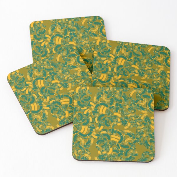 Item preview, Abstract pattern in green gold designed and sold by Irina Ivanova.