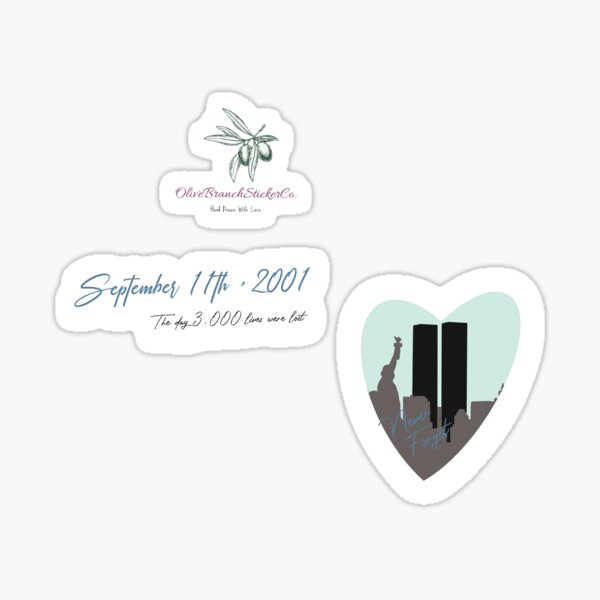9 11 Memorial Stickers Redbubble - memorial day weekend sale on roblox update 11
