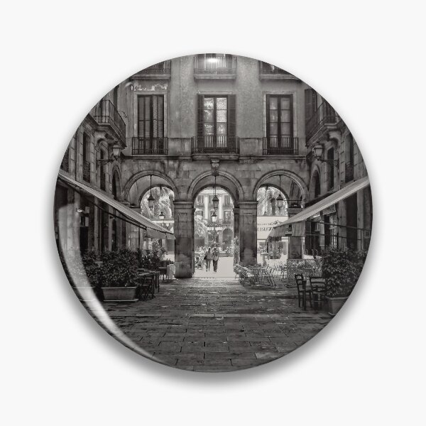 Item preview, Plaça Reial, Barcelona B&W designed and sold by tomg.