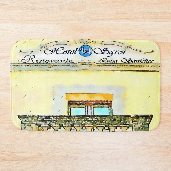 Item preview, Window with balcony and signboard of the Sgroi hotel designed and sold by Giuseppe Cocco.