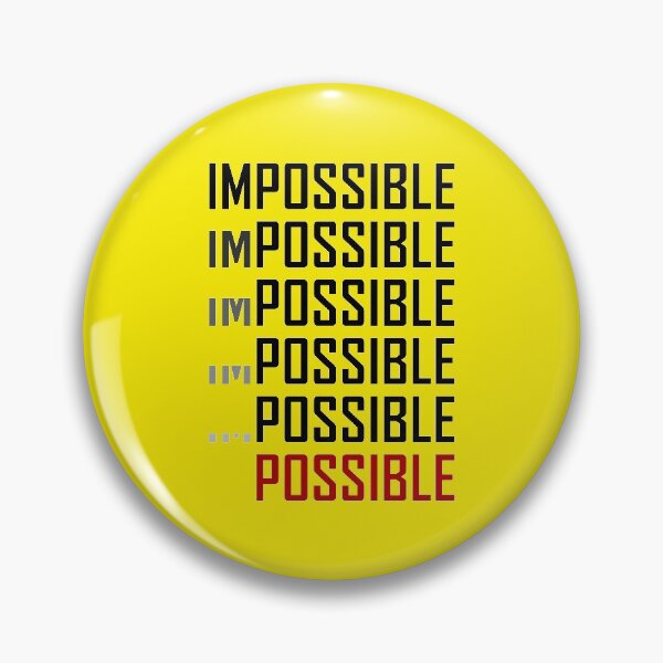 Item preview, Impossible To Possible Inspirational designed and sold by BeelovedTees.