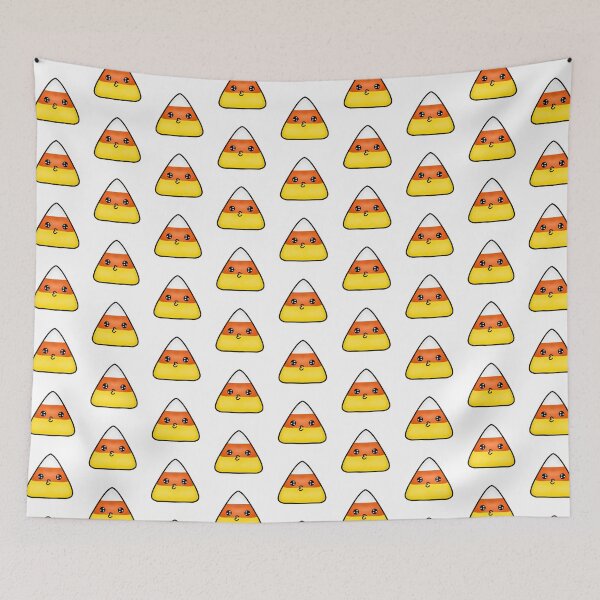 Item preview, Halloween Candy Corn Cute Drawing 2-White Background designed and sold by Arthemeral.
