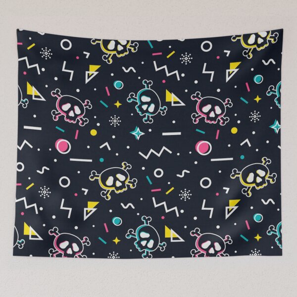 Item preview, Skull patterns designed and sold by OnIlustraciones.
