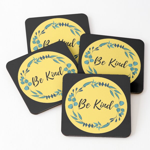 Item preview, Be Kind wreath yellow designed and sold by VondasCreations.