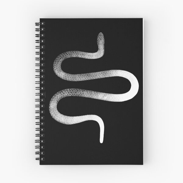 Item preview, Snake Rustle black and white pattern designed and sold by colouroz.