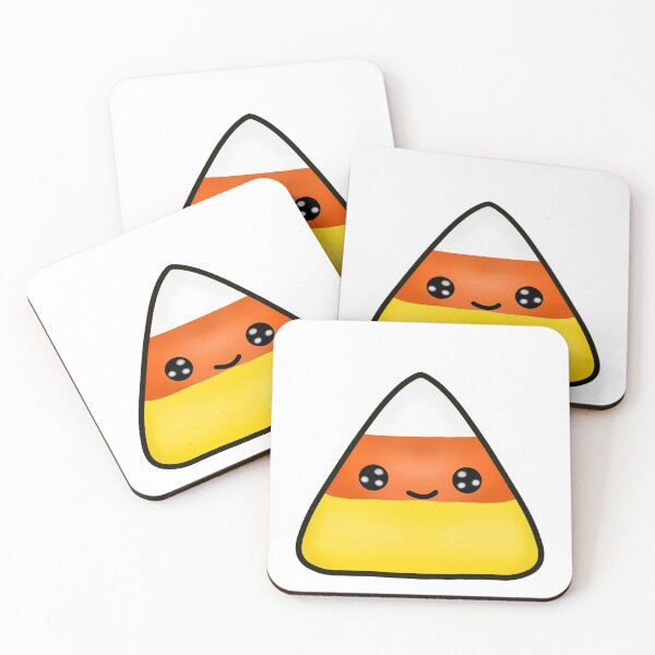 Item preview,  Halloween Candy Corn Cute Drawing 3-WhiteBackground designed and sold by Arthemeral.