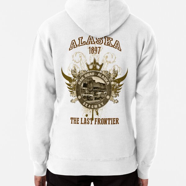 Skagway Alaska 1897 Pullover Hoodie