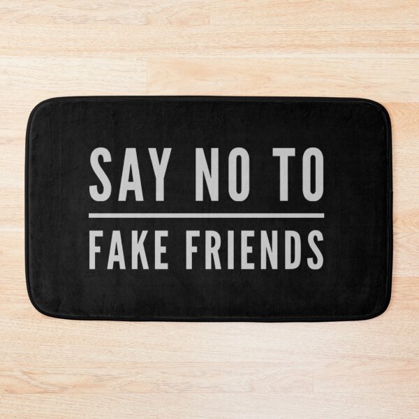 Item preview, No More Fake Friends designed and sold by PetitePeche.