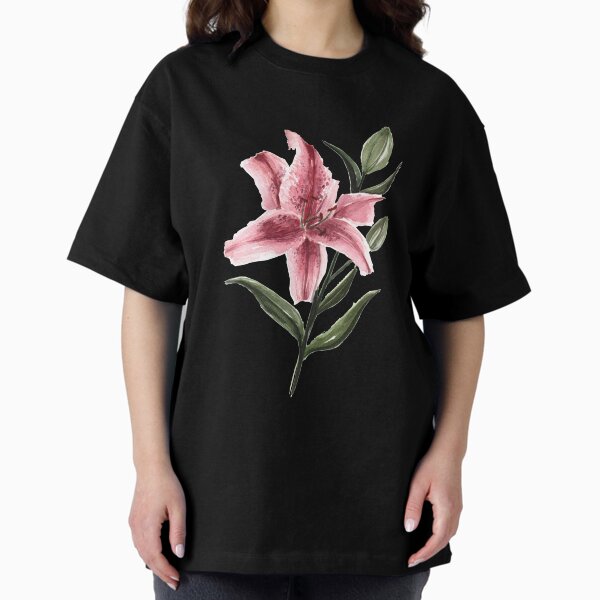 Stargazer Lily 2 Oversized T-Shirt