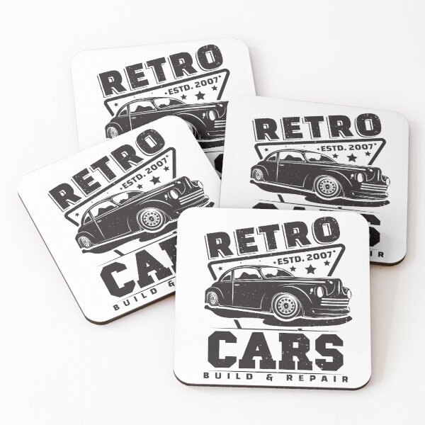 Item preview, Retro car designed and sold by OnIlustraciones.