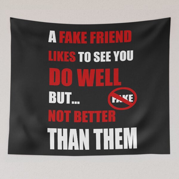 Item preview, No More Fake Friends designed and sold by Fashimation20.