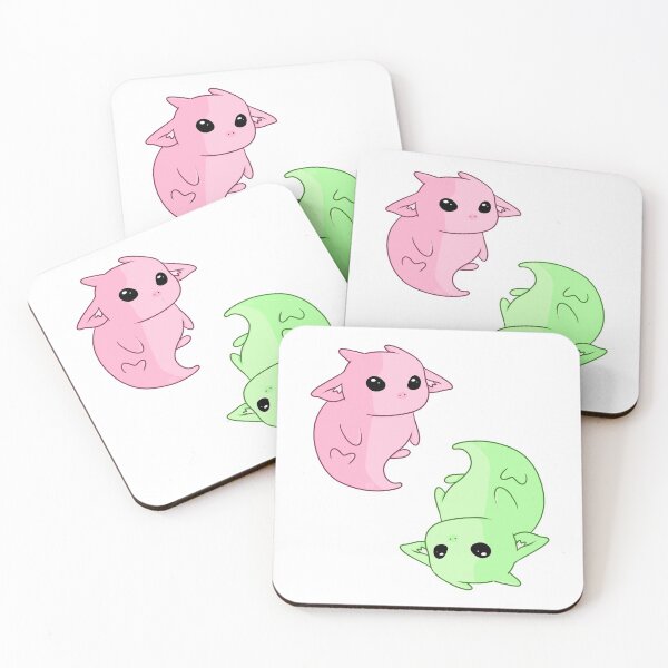 Item preview, cute ying yang dragons designed and sold by cabbage cabbage.