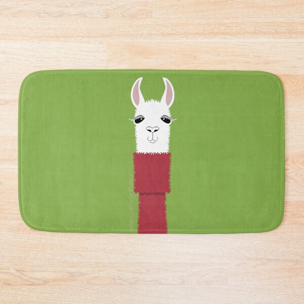 Item preview, LLAMA WEARING TURTLENECK designed and sold by Jean Gregory Evans.