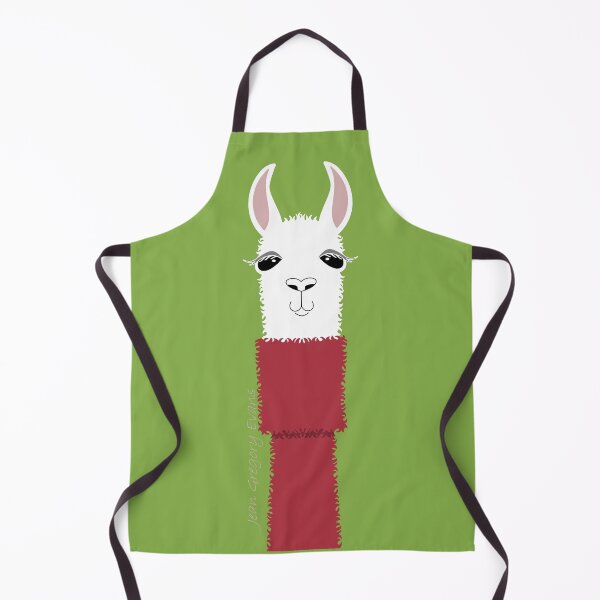 Item preview, LLAMA WEARING TURTLENECK designed and sold by Jean Gregory Evans.