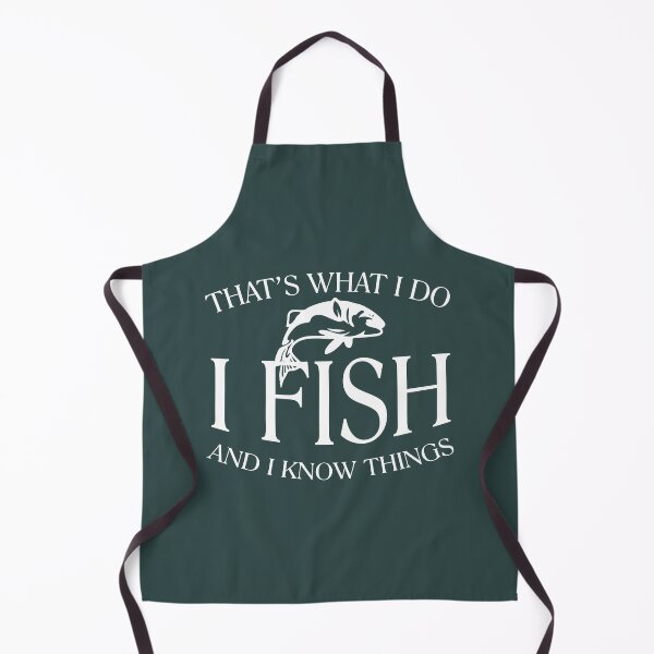 Item preview, I Fish and Know Things designed and sold by rbtee8.
