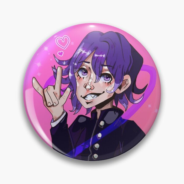 Item preview, Pregame Kokichi Ouma (with background) designed and sold by mushroomGhost.