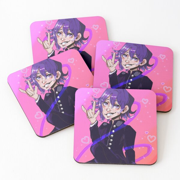 Item preview, Pregame Kokichi Ouma (with background) designed and sold by mushroomGhost.