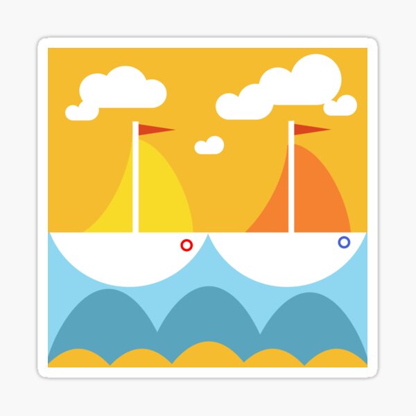 Sunny Summerfeeling Sticker