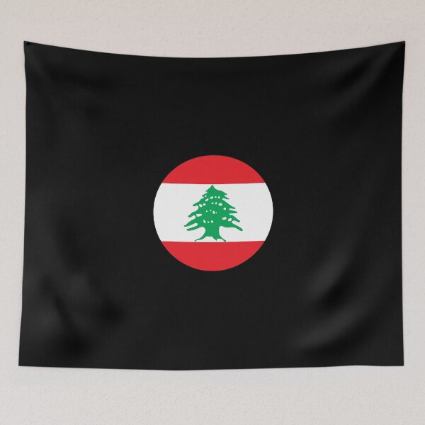Aperçu de l'œuvre Drapeau libanais drapeau drapeau créée et vendue par GeogDesigns.