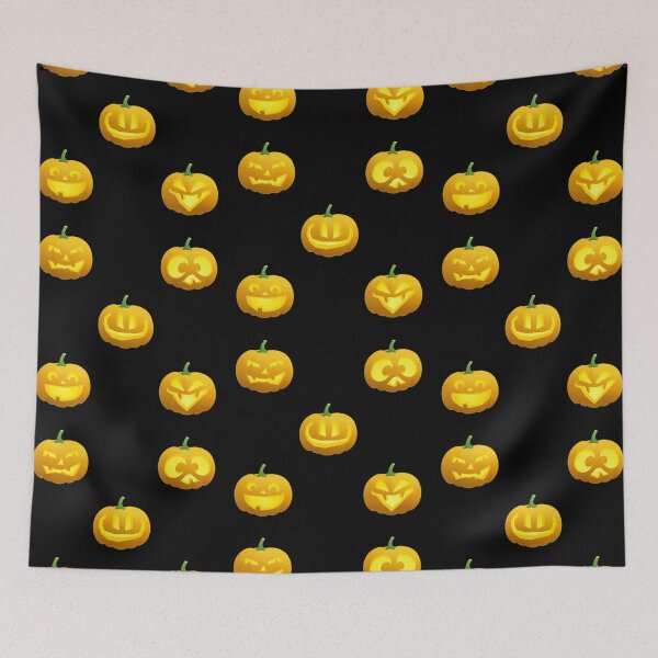 Item preview, Jack O Lantern Pumpkin Faces Halloween designed and sold by BunnyPrinceDegn.