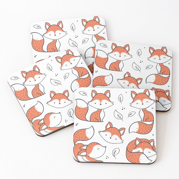 Item preview, Cute Foxes designed and sold by edwardecho.