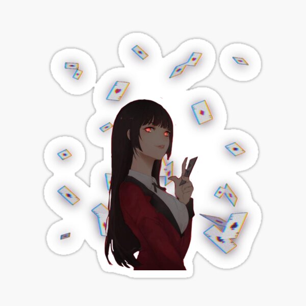 Yumeko Jabami Kakegurui Sticker