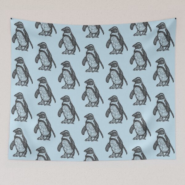 Item preview, African Penguin Scribble Art designed and sold by MijkeMuller.
