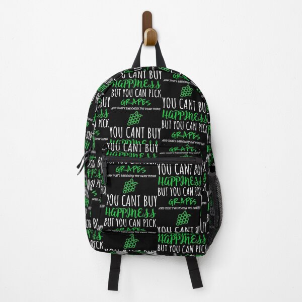 Item preview, Funny You Cant Buy Happiness But You Can Pick Grapes print designed and sold by jakehughes2015.