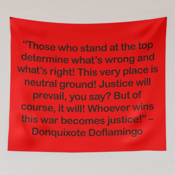Item preview, Donquixote Doflamingo - Quote designed and sold by Epicanimequotes.