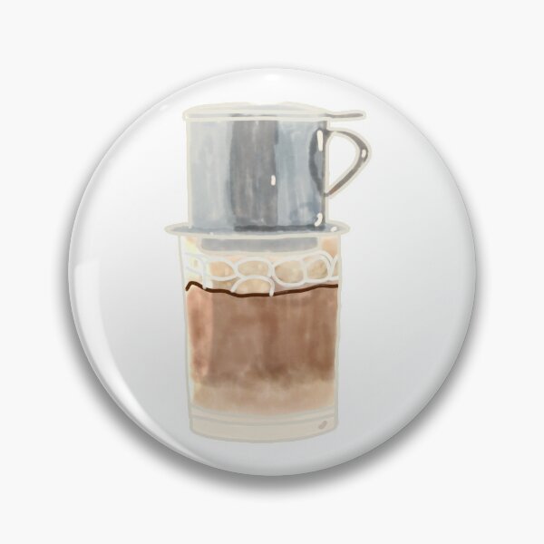 Item preview, Watercolor Vietnamese Iced Coffee designed and sold by butterflysteph.