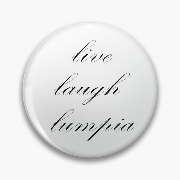 Item preview, LIVE LAUGH LUMPIA FILIPINO PINOY POSTER APRON designed and sold by aydapadi.